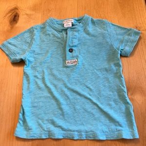 Ralph Lauren little boys short sleeve Henley shirt